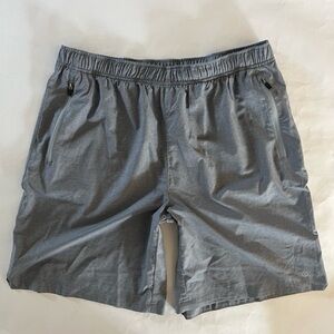 Heather Gray athletic shorts - large